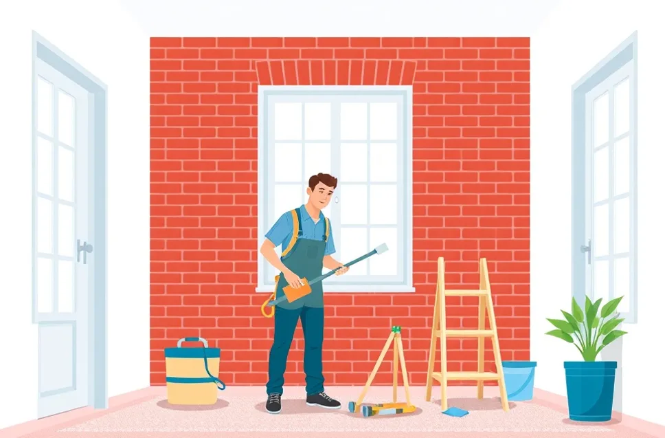 Intérieur rénové après travaux de peinture à Fontenay-aux-Roses